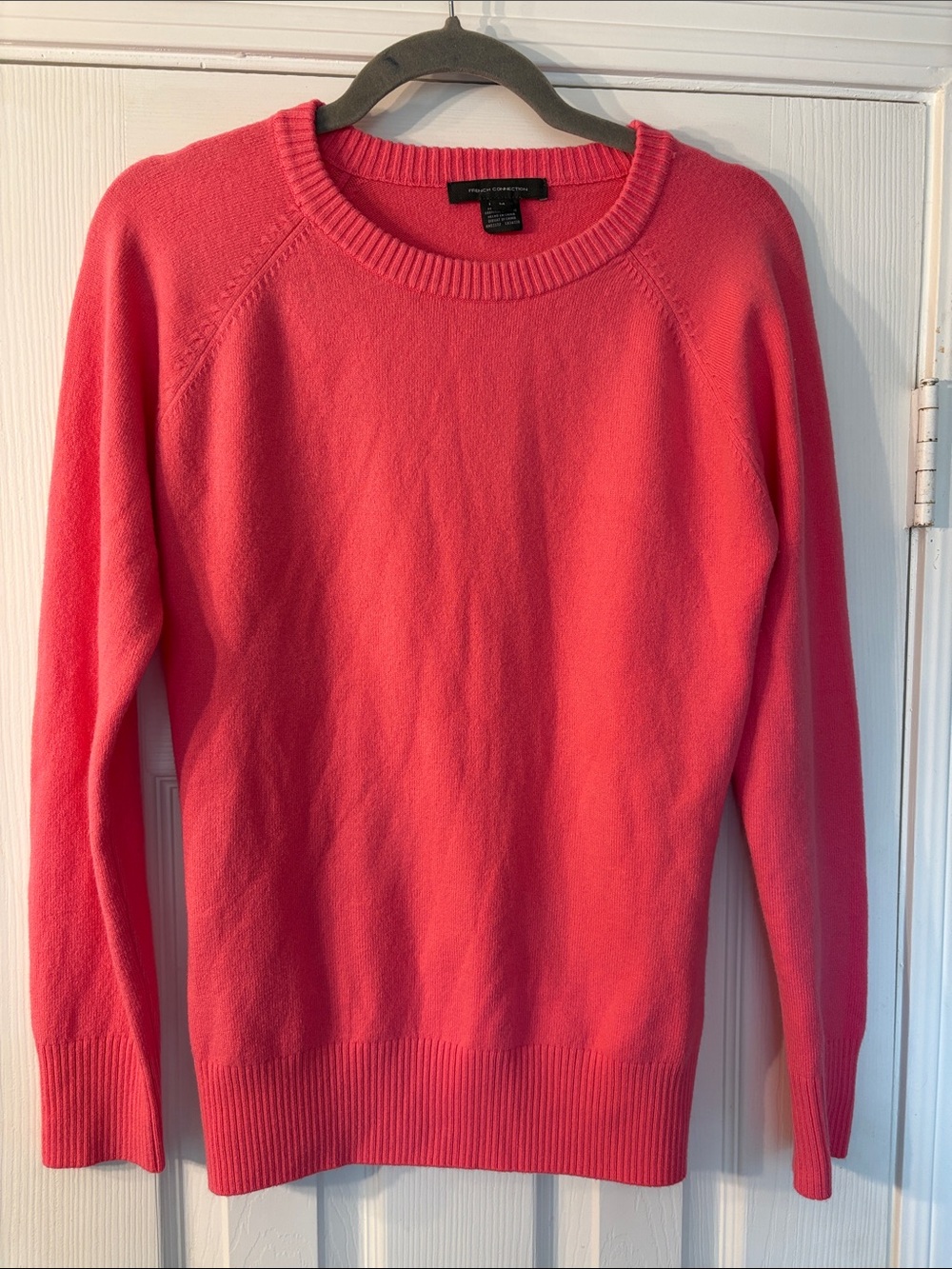French Connection Sweater Azalea Pink Color Size M